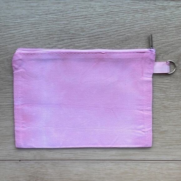 Makeup Bag Love Tie-Dye Toiletry Pouch Handcrafted - Picture 3 of 9